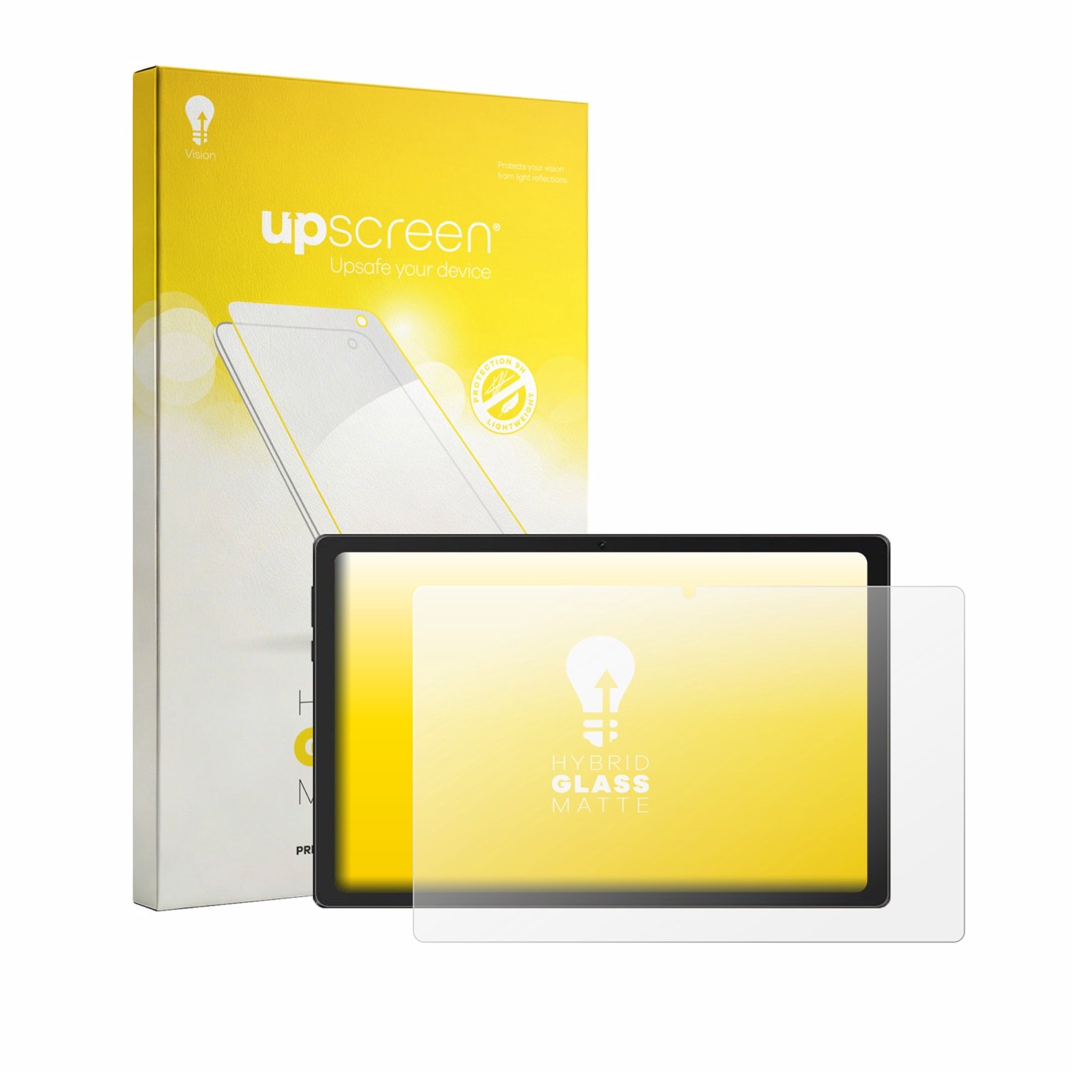upscreen - Screenprotector voor Laptok KB11 10.1" - Folie Beschermfolie Beschermglas matte