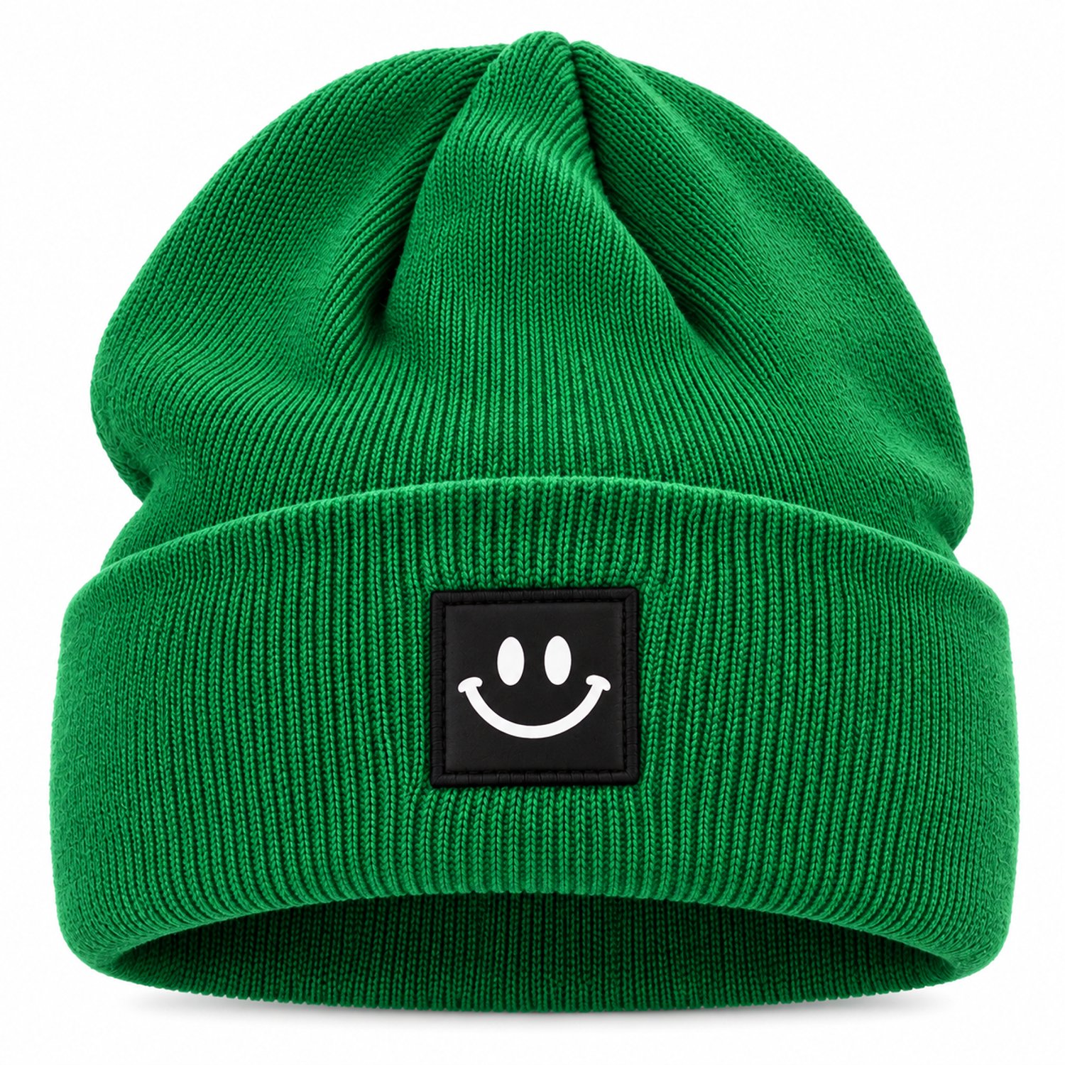 Major May Wintermuts - Muts - Muts dames - Muts heren - Beanie - Groen - Smiley