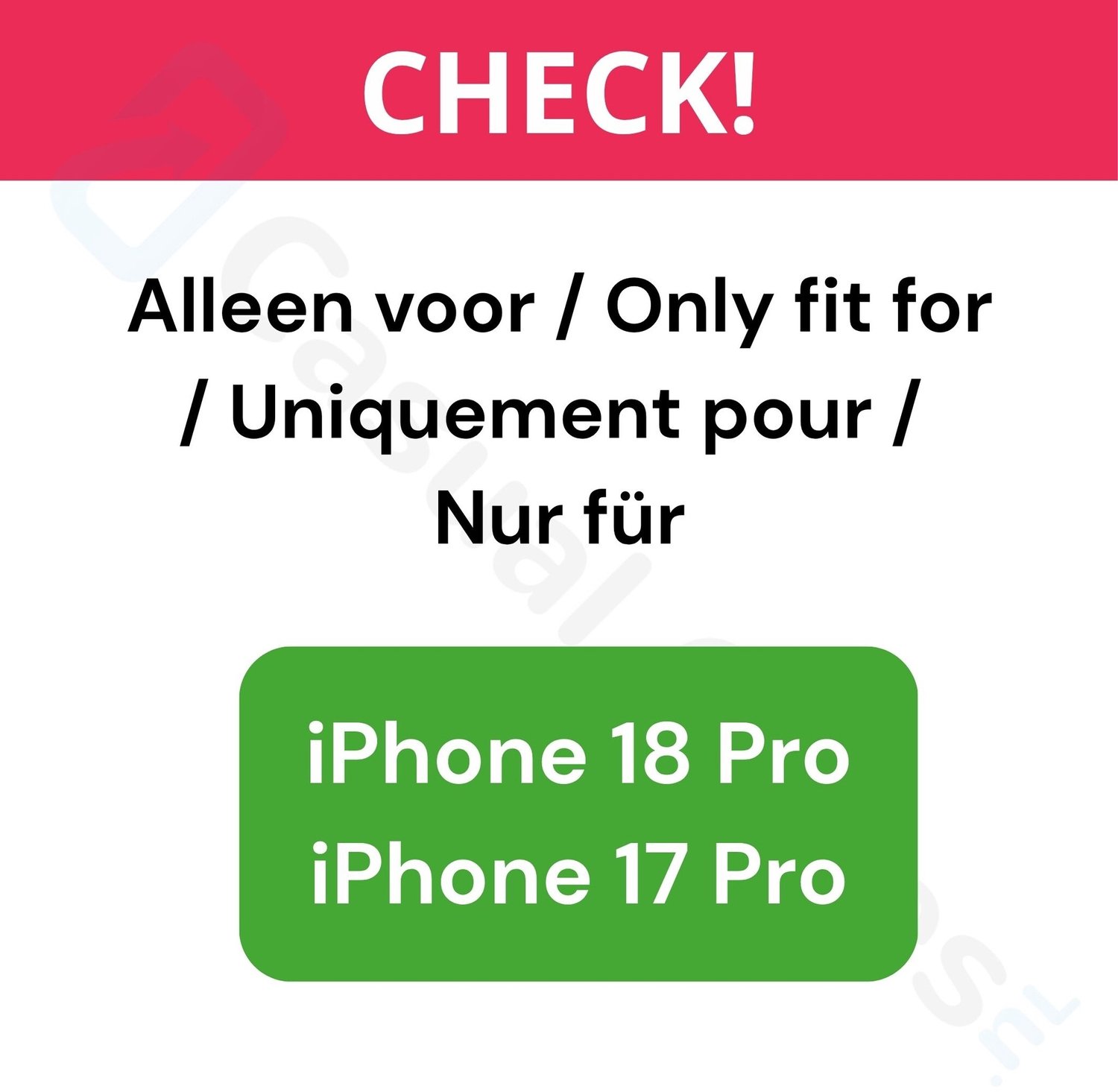 Casety Geschikt voor iPhone 18 Pro / Geschikt voor iPhone 17 Pro hoesje - slanke backcover met magnetisch ondersteuning - Zwart
