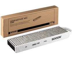 SQOON® afzuigkap koolstoffilter geschikt voor BORA Pure / Puru - gelijk aan PUAKF - vervangingsfilter voor optimale geur- en vetfiltering