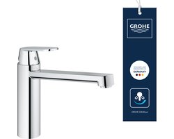 GROHE Eurosmart Cosmopolitan Keukenkraan - Medium uitloop - Chroom