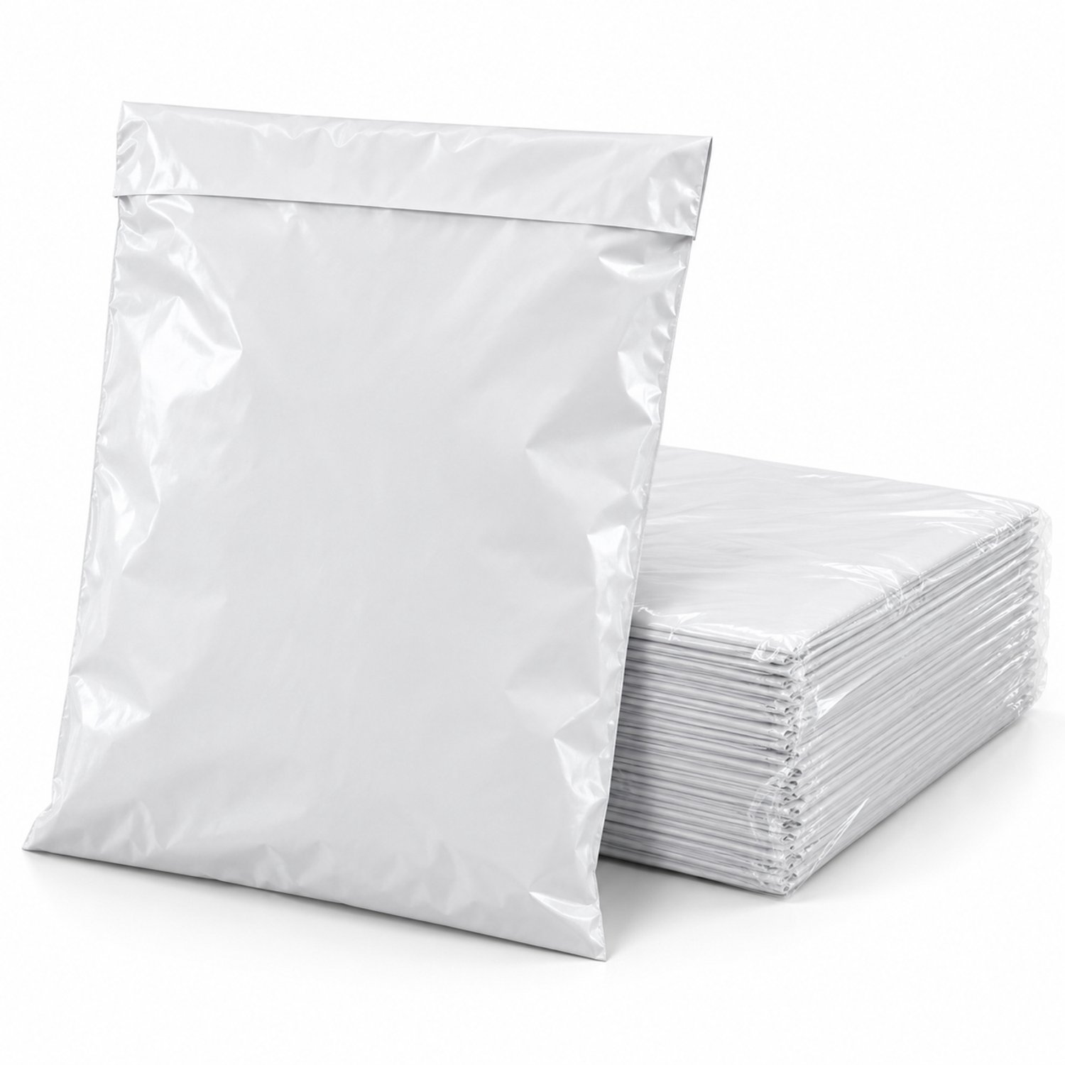 Witte Verzendzakken – 360 x 500 mm – 50 stuks – Folieverpakking