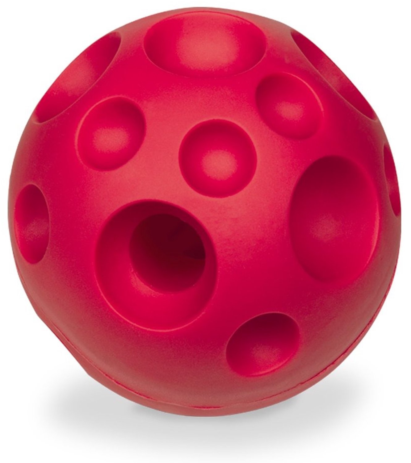 Famanu – Vinyl snackbal voor honden, 12 cm, ideaal voor speelse interactie en traktaties, geschikt voor kleine en middelgrote honden