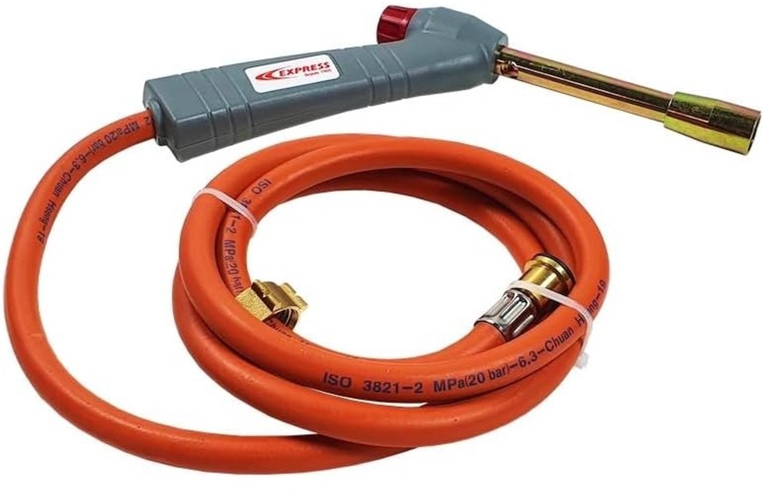 Professionele Klembrander - Zwart - 4,3 kW - Ergonomische Butaanfakkel - Voor Loodgieters
