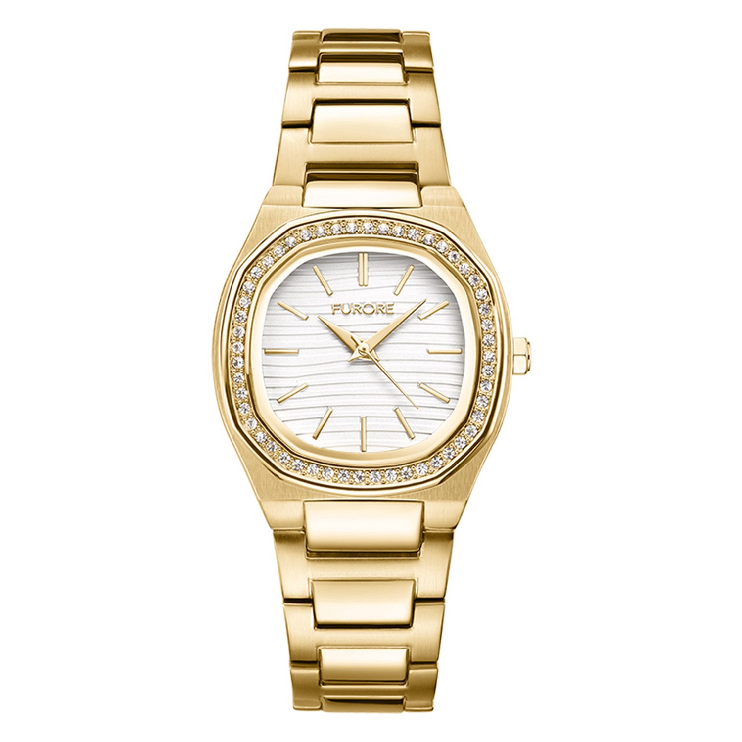 Furore - Dames Horloge Quadrante - Goud