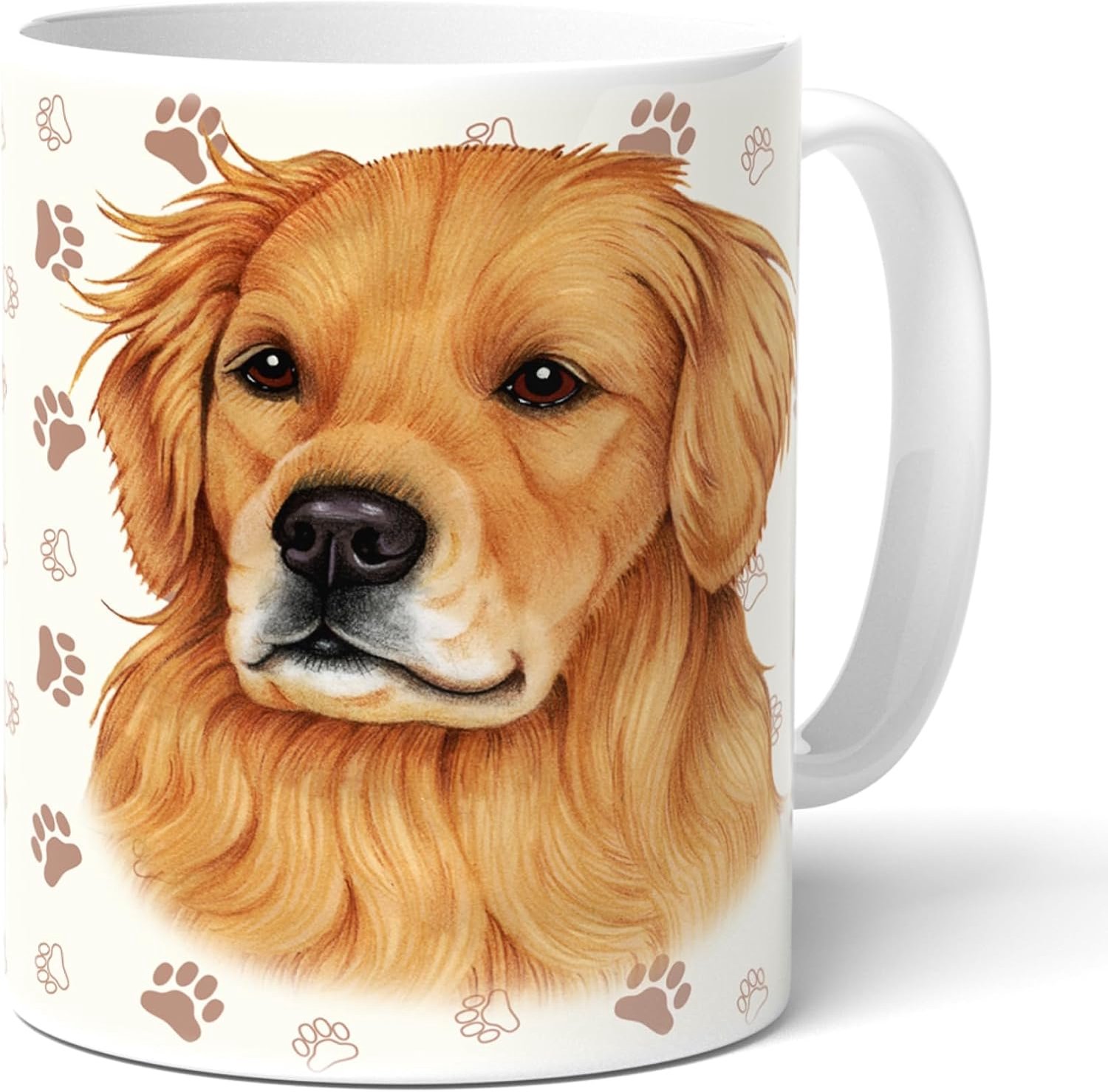Merkloze Keramische Mok - Gouden Retriever Design