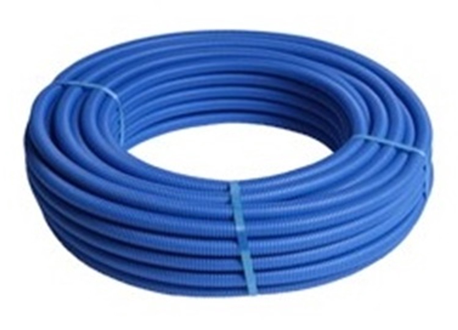 Henco Meerlagenbuis glad 16x2mm blauwe mantel, rol van 25 meter