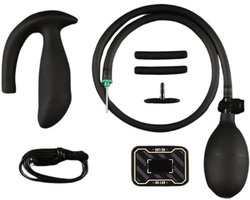 Dungeon Lab - Civet Edging Set - Sensor en Opblaasbare Plug