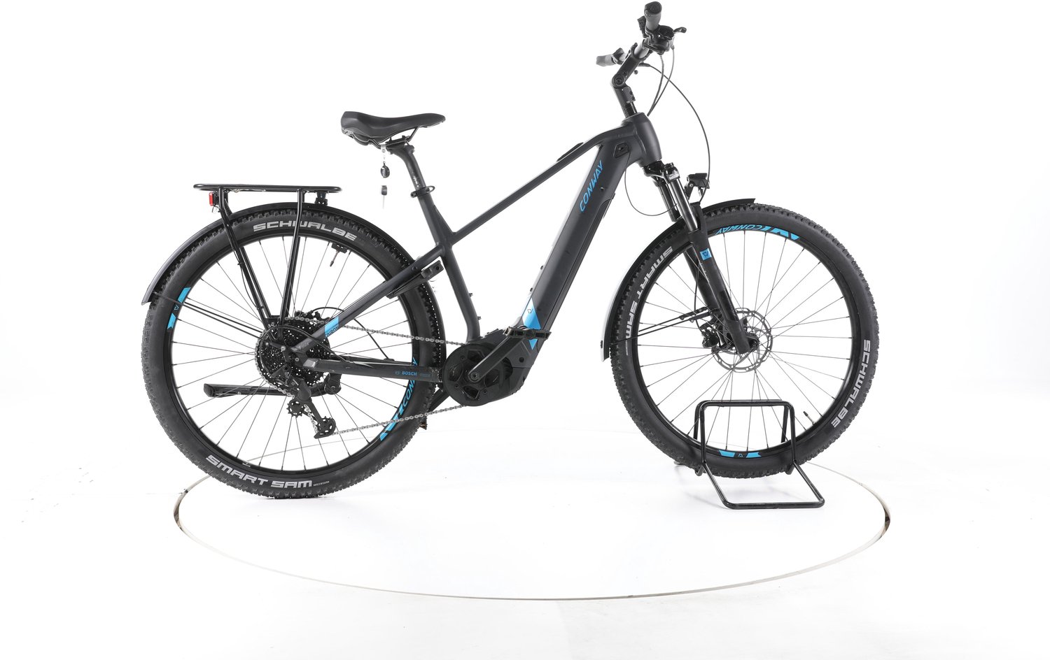 Conway Cairon C2.0 Elektrische trekkingfiets Bosch Accu 625Wh 29" 2023 zwart Pro
