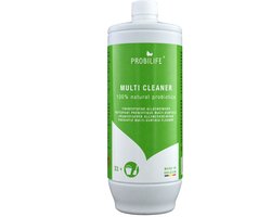 Probilife - Multi cleaner - zeer krachtige en super geconcentreerde synbiotische allesreiniger - probiotica, verrijkt met prebiotica - 1 liter - met handige herbruikbare doseerdop