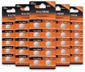 Voltière 50-Pack LR44 Batterij - AG13 Knoopcel Batterijen - LR44 Knoopcelbatterij - 50 Stuks