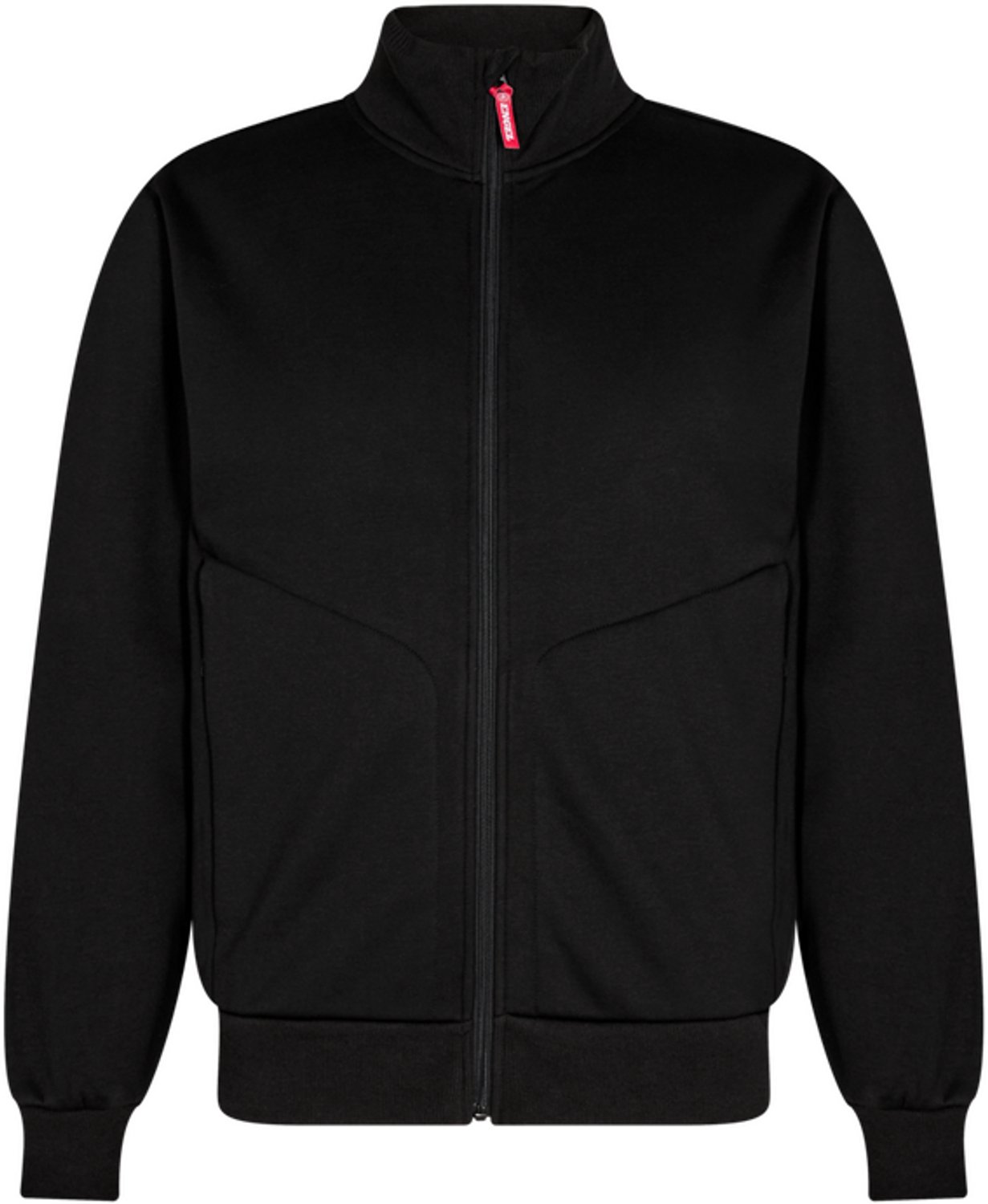 FE Engel 8024 Sweatvest vest met hoge kraag | Maat M | Zwart