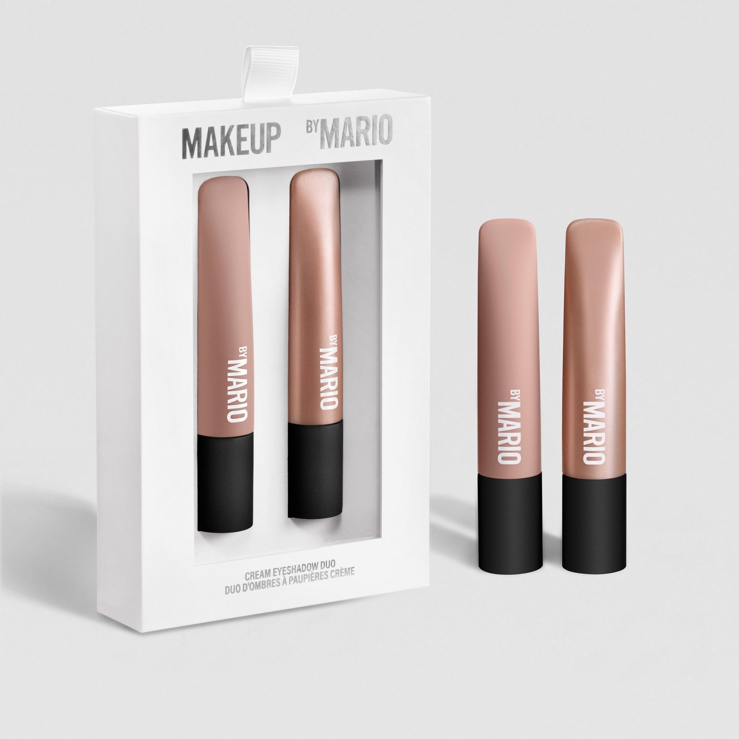 MAKEUP BY MARIO - Cream Eyeshadow Duo - Crème Oogschaduw Duo - Mauve + Pink Pearl