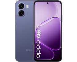OPPO A6x 5G 17,1 cm (6.75") Dual SIM Android 15 USB Type-C 6 GB 256 GB 6100 mAh Paars