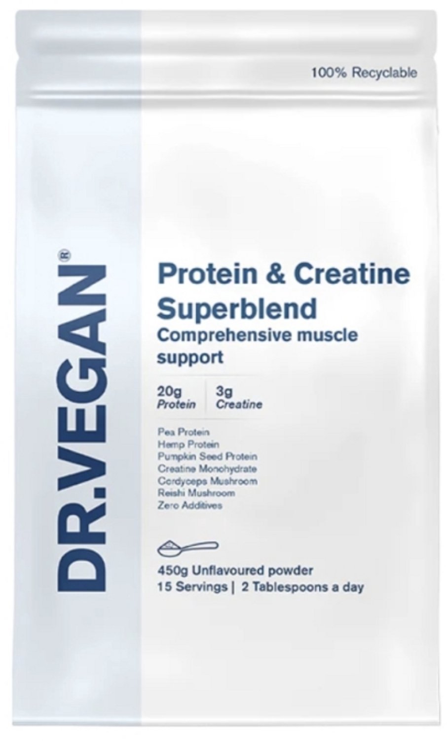 Dr.Vegan Protein & Creatine Superblend 450 Gram