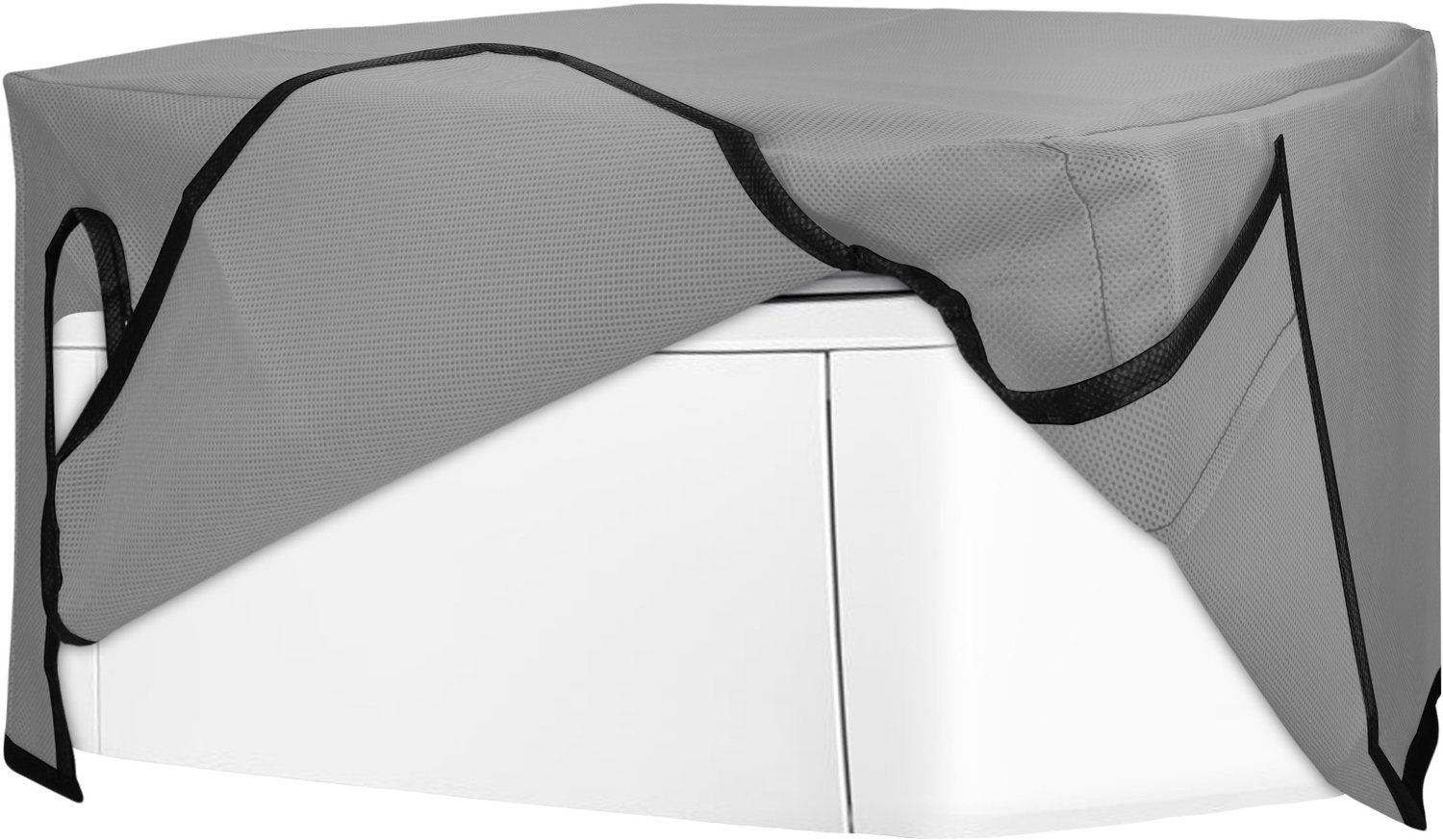 kwmobile hoes geschikt voor HP LaserJet MFP M140w - Beschermhoes voor printer - Stofhoes in lichtgrijs