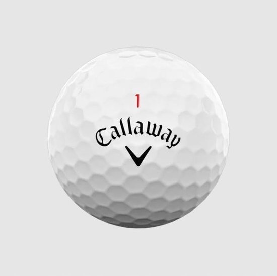 Callaway Chrome Soft X Golfballen Wit - 3 Stuks — afbeelding 3