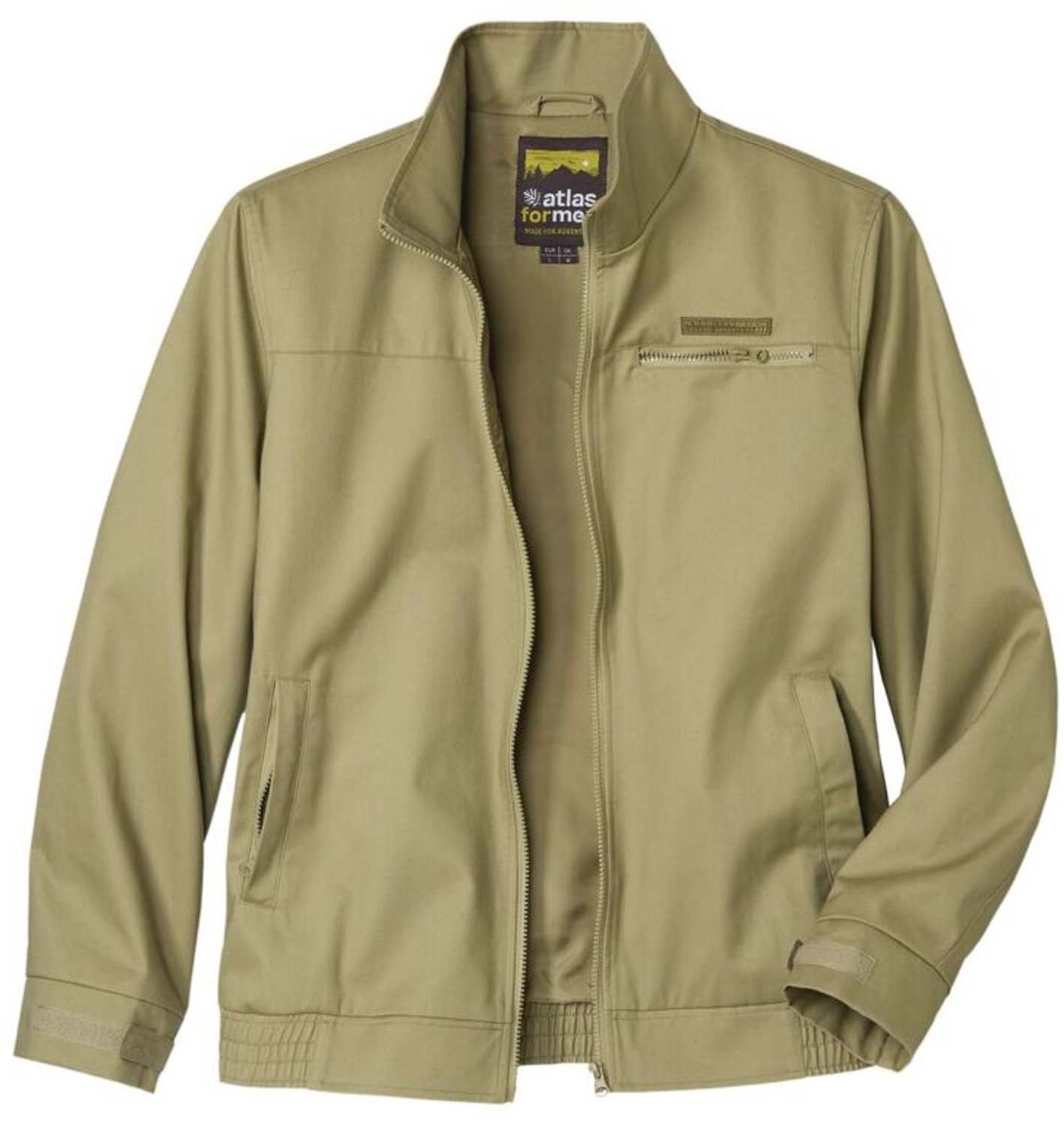 ATLAS FOR MEN - Twill jas Exploration - Heren - Verkrijgbaar in grote maten - XXL