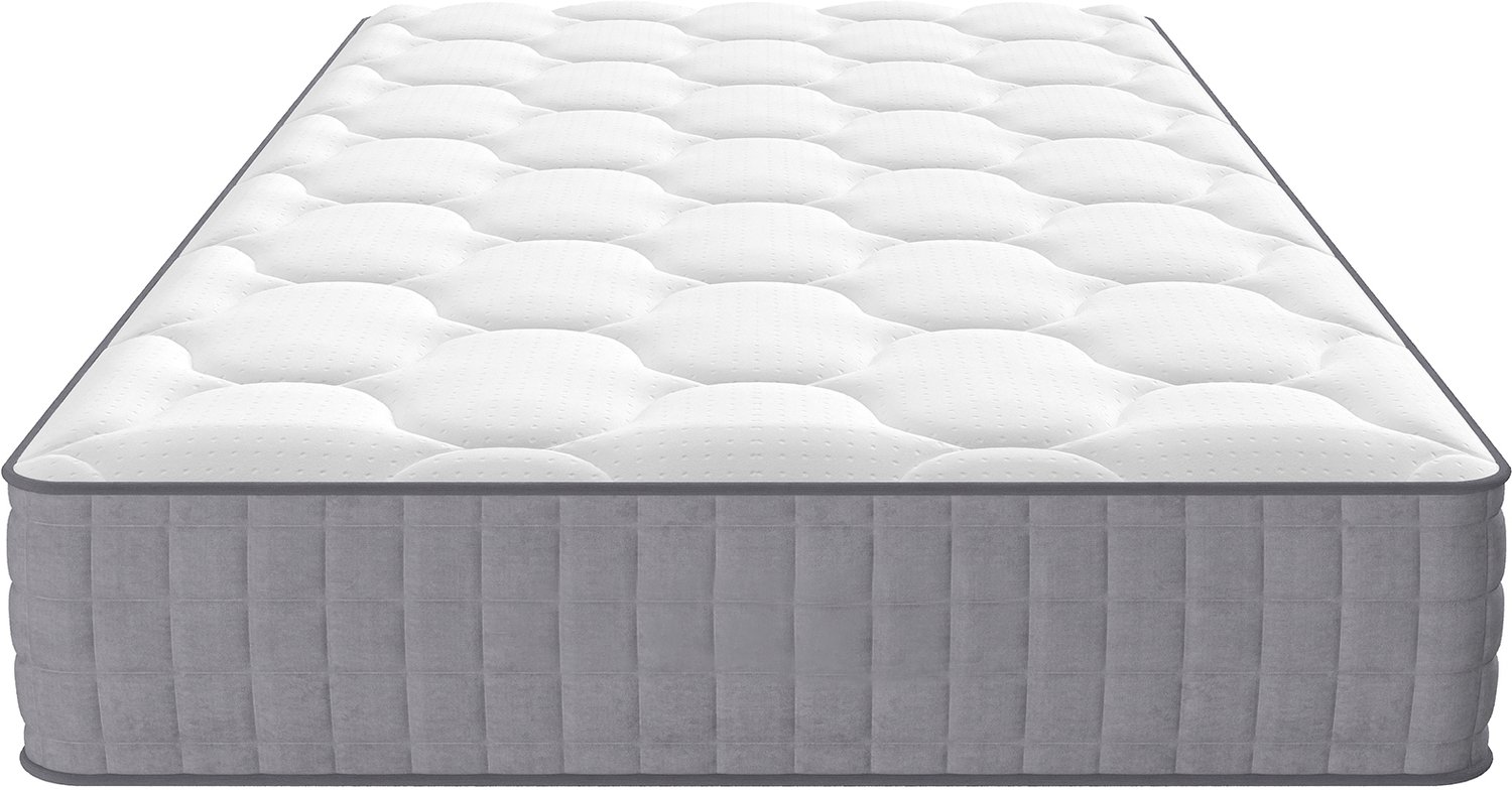 CHICFURN Pocketveringmatras 90 x 200 cm - 7 zones - H3 - 25 cm hoog wit