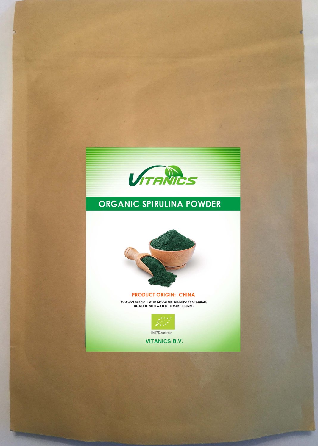 Biologische Spirulina Poeder (Organic Spirulina Powder) 125g