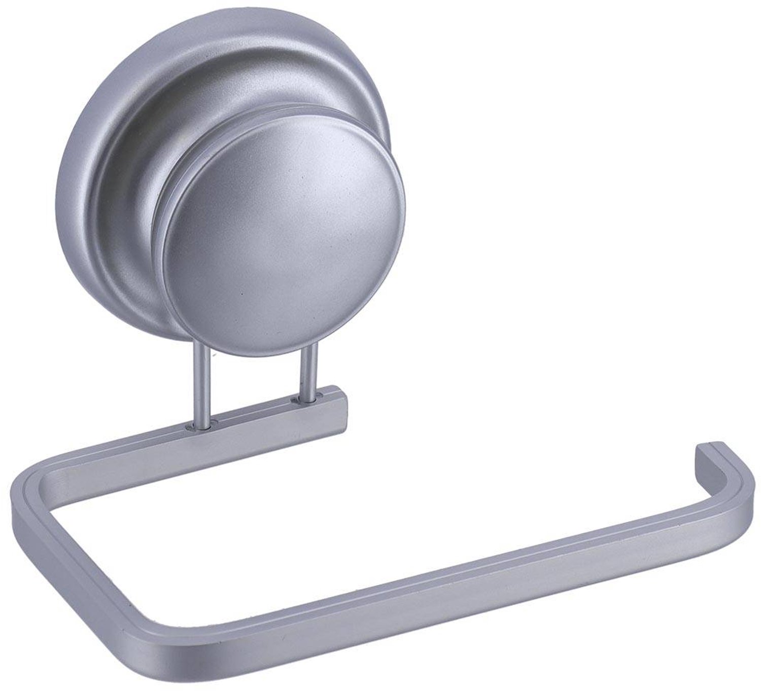 Dérouleur papier WC en aluminium à ventouse chromé