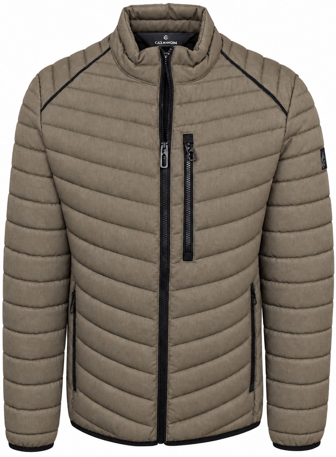 CASAMODA Jas Puffer Light Weight – Heren Tussenjas Groen