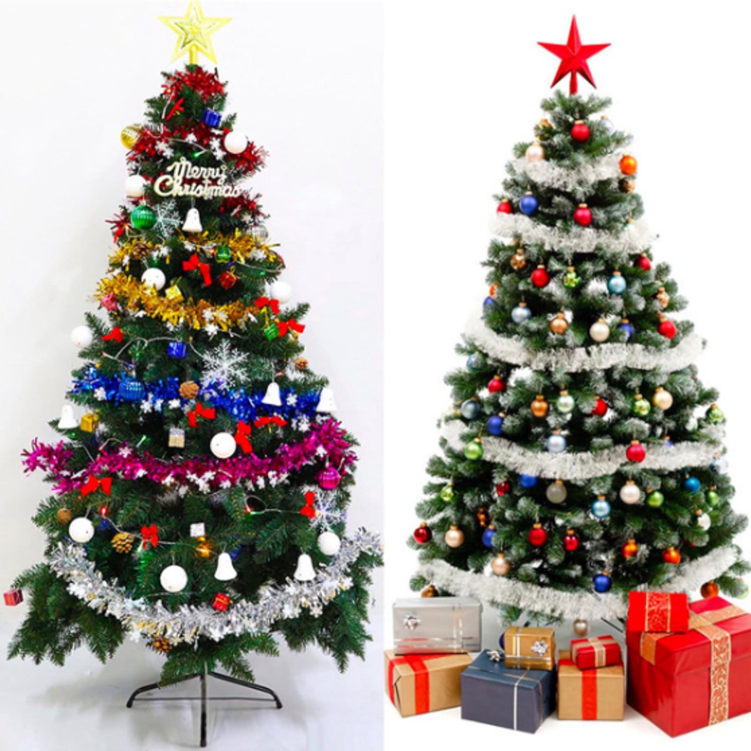 Lametta Slingers - Glanzende Decoratie voor Kerstboom - Zilverkleurig - Kerstslinger - Kerstboa - Kerst accessoires - Feestelijke Kerstversiering – foto 4