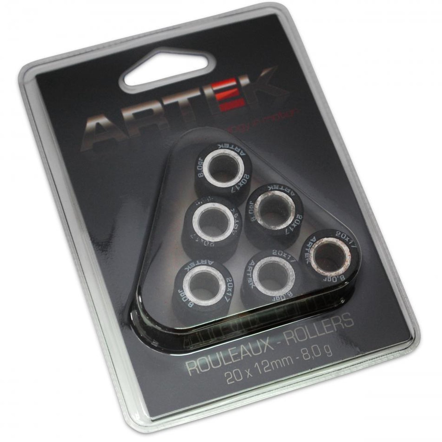 Variateurrol Artek voor Scooter MBK 250 Skycruiser 2006 tot 2020 20x12 8Grs Nieuw