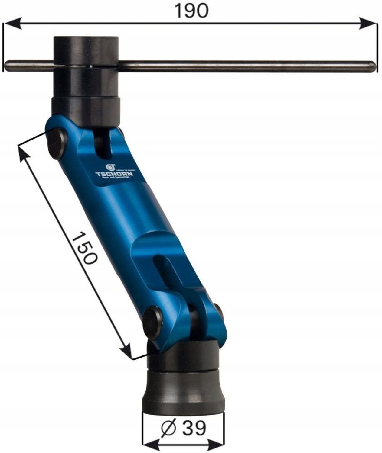 Merkloos 5D Werkstukbegrenzer 150mm - Precisie en Flexibiliteit