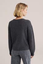WE Fashion Dames gebreid vest met structuur