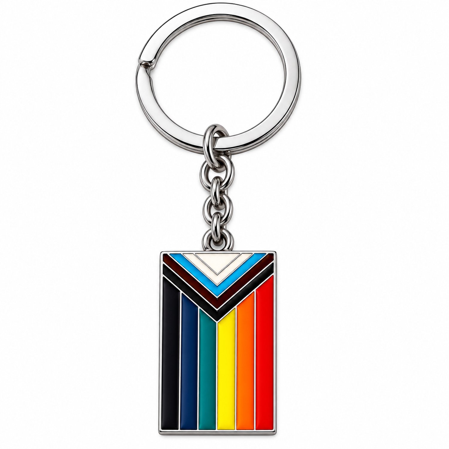 Nina’s Giftshop® Pride Sleutelhanger – LGBTQ+ Regenboog Sleutelhanger – LGBT Cadeau – Pride Cadeau – Inclusief Geschenkzakje