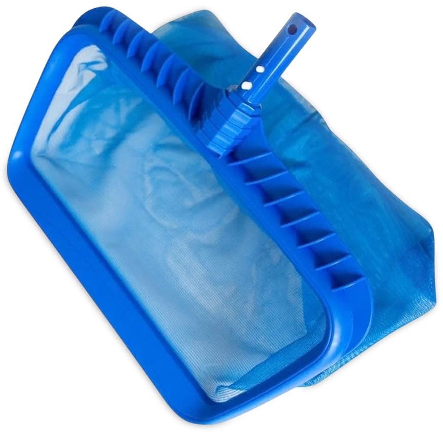 Famanu – Onderwater net voor zwembad, versterkt kunststof frame, fijn gaas, blauw