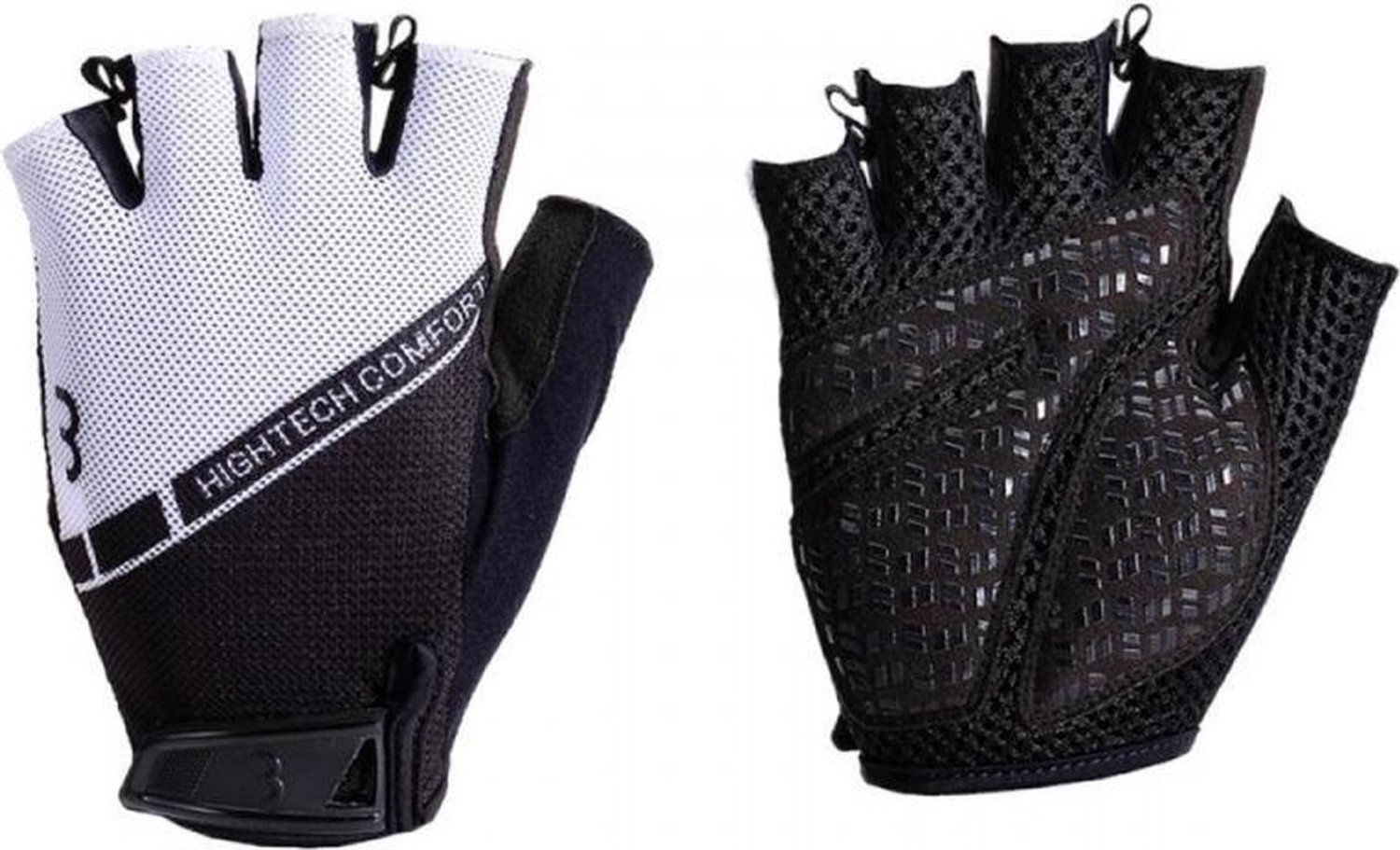 BBB - Handschoenen - Koers - Zomer - Zwart /wit - Small