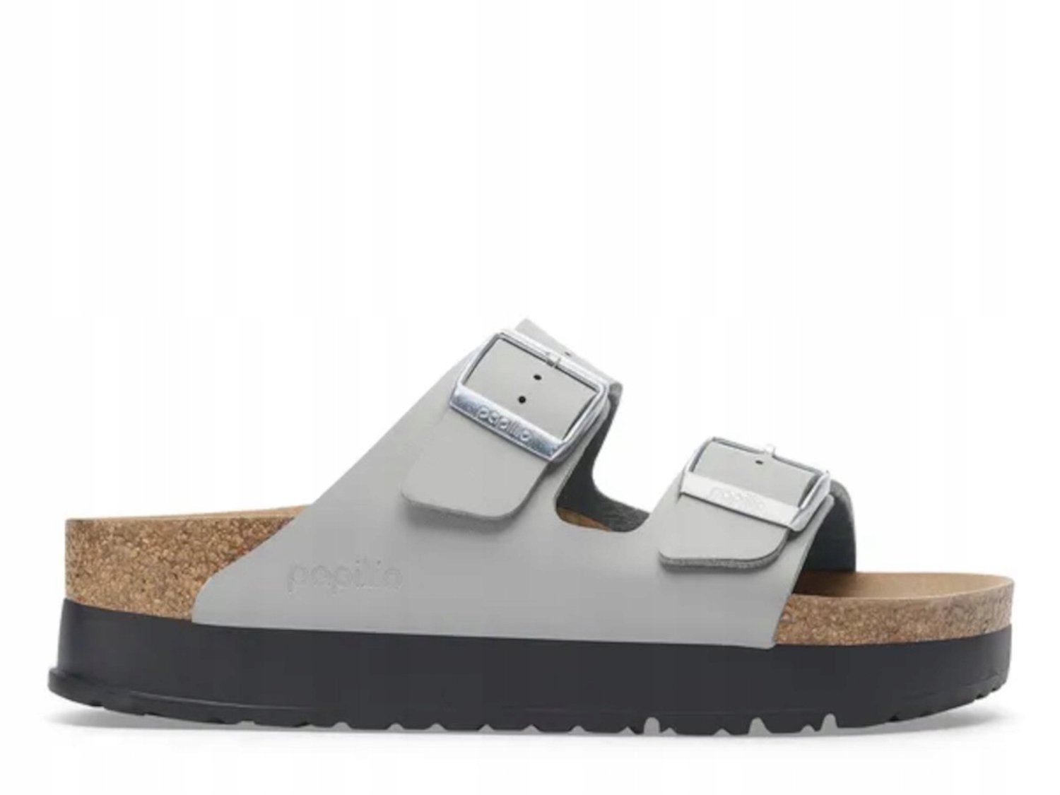 Birkenstock Arizona Flex Platform Dames Slippers Grijs