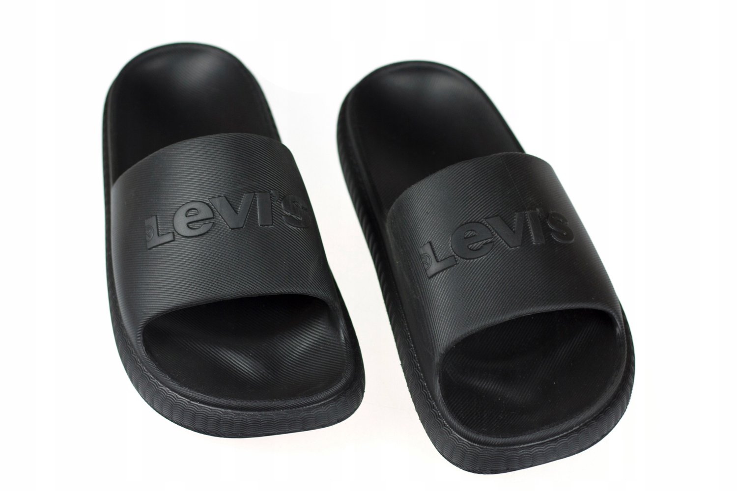Levi’s June Next Dames Slippers Zwart