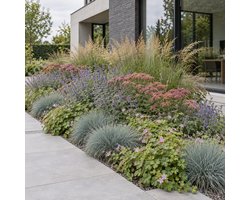 MrLeaf.be Onderhoudsvrij Borderpakket, 30 planten voor 4 m²