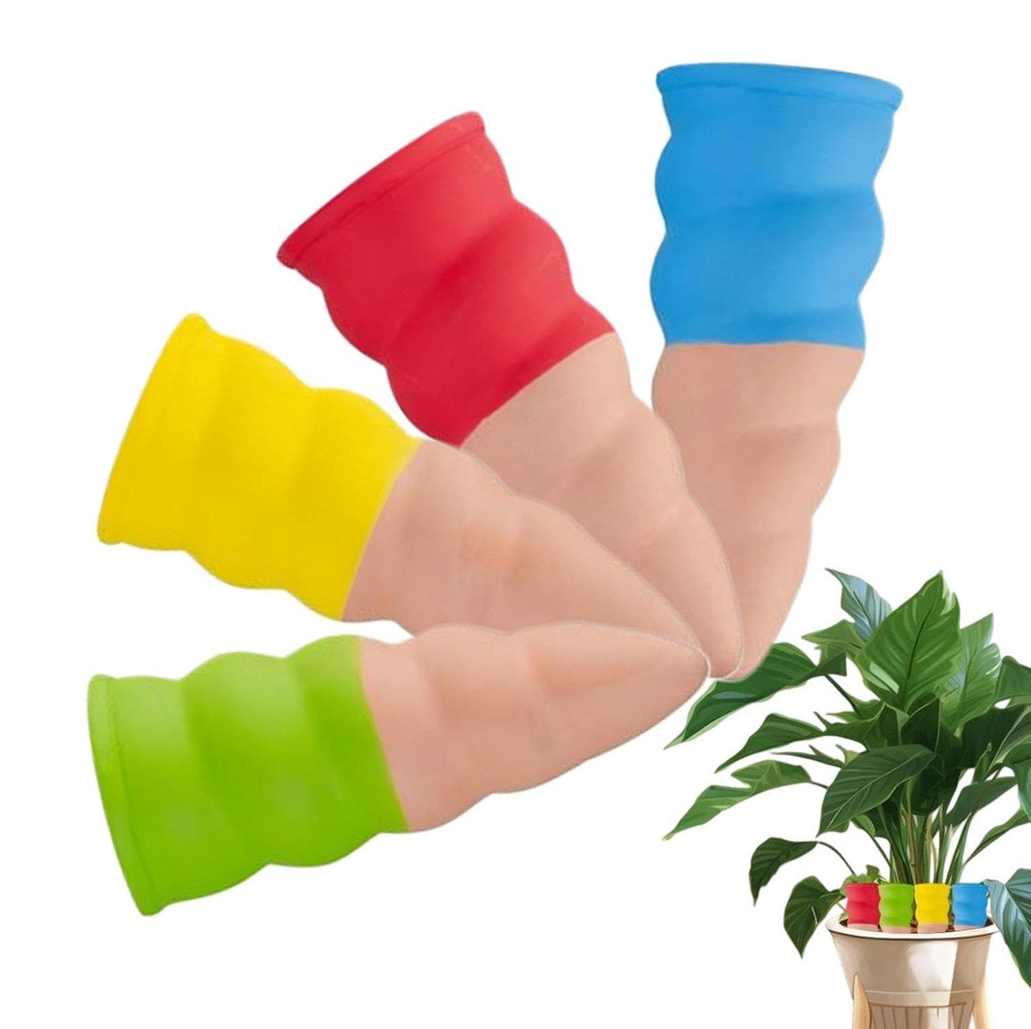 Eenvoudige installatie, zelfbewateringsset voor planten, voor kas, balkon, binnenplaats, tuin, binnen en buiten, achtertuin, gazon