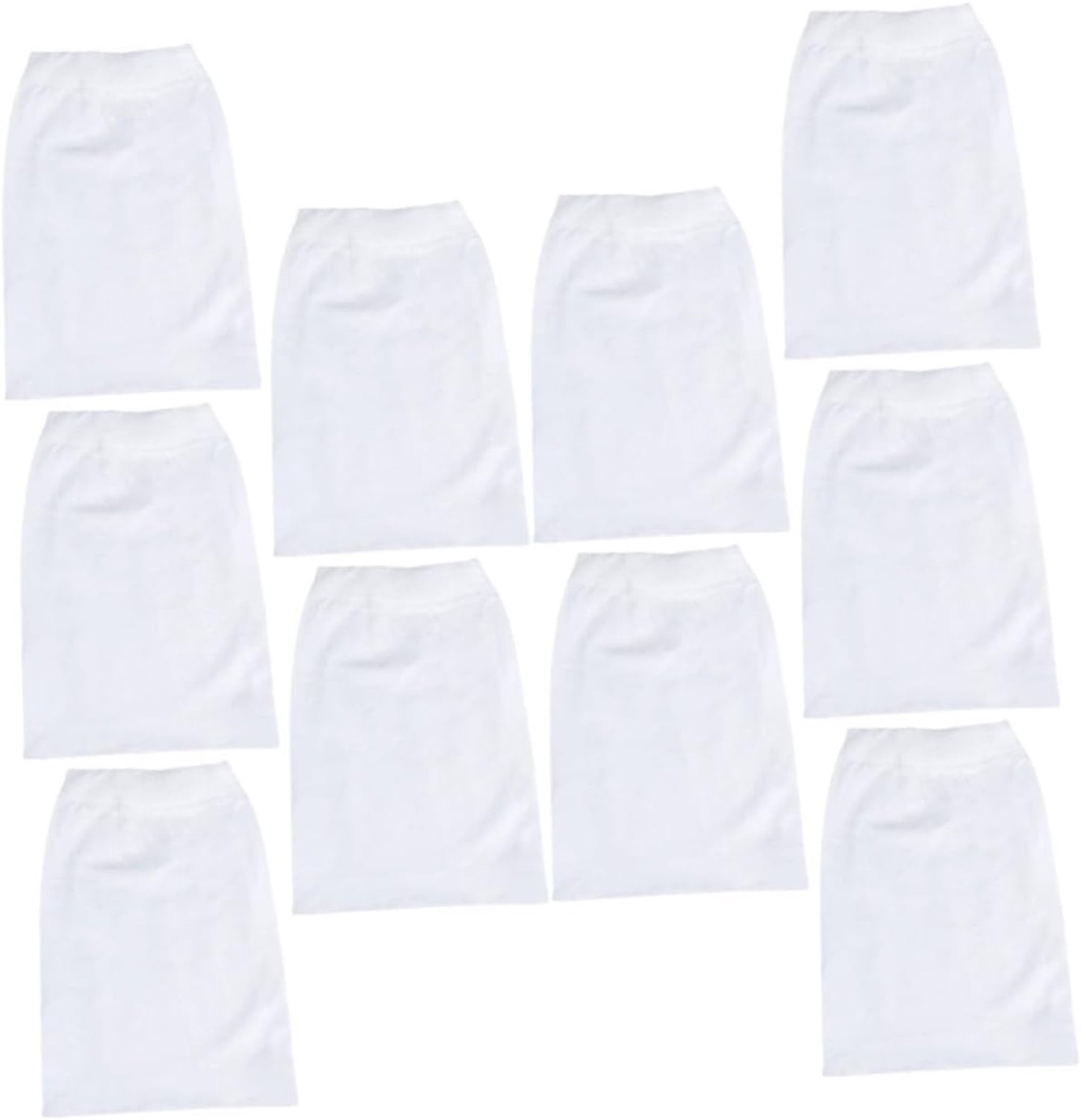 10 Stuks Pool Filter Socks met Elastische Pasvorm Fijne Mesh Skimmer Zakjes Grondse Zwembaden Herbruikbare Filterzakken voor Effectieve Zwembadreiniging