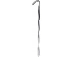 Brunner Square Twisted Tent Pegs 30cm (4 pcs) - Aluminium