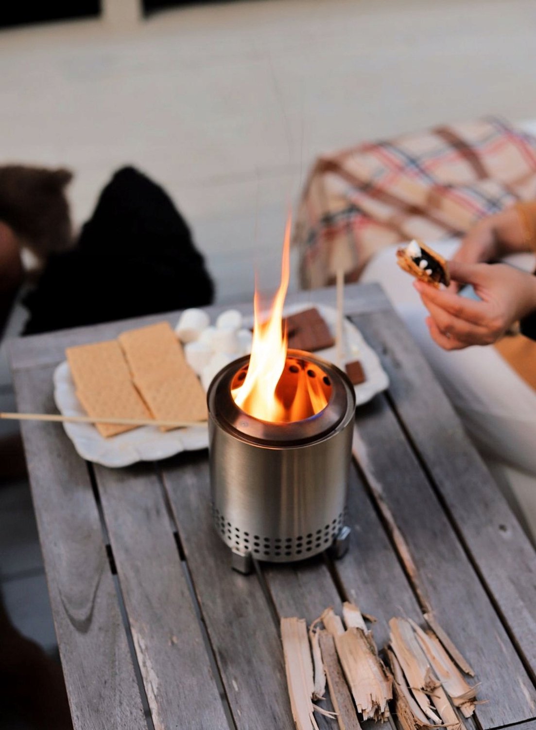 Solo Stove Mesa brasero de table - Inox