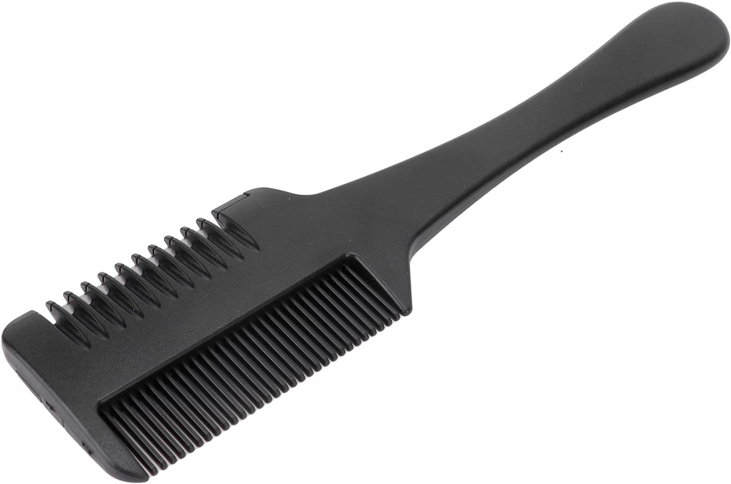 Haarkam Haaruitdunner 2 in 1 stylingtool met vervangbare messen Antisliphandvat voor thuissalon Kappers Reizen ABS-materiaal 7,5 inch