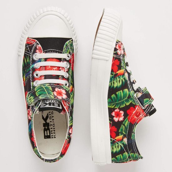 British Knights MASTER LO Meisjes sneakers laag Rode bloemen maat 29 bol