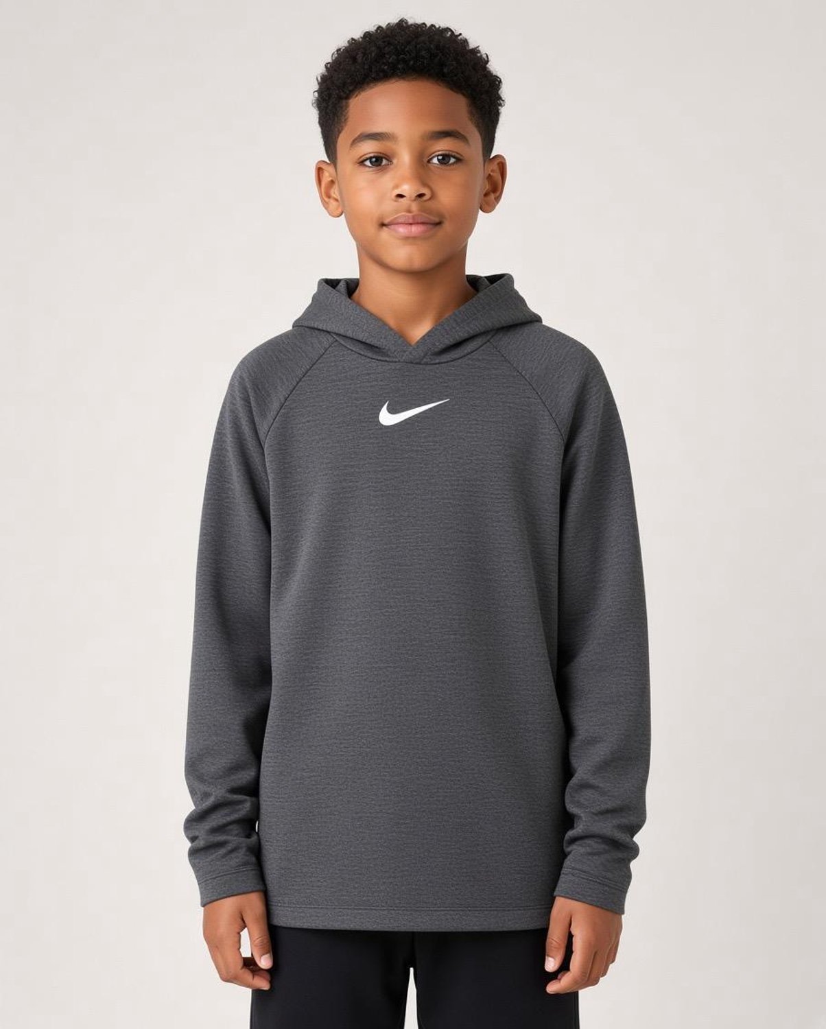 Nike Dri-FIT Academy Hoodie Junior Grijs