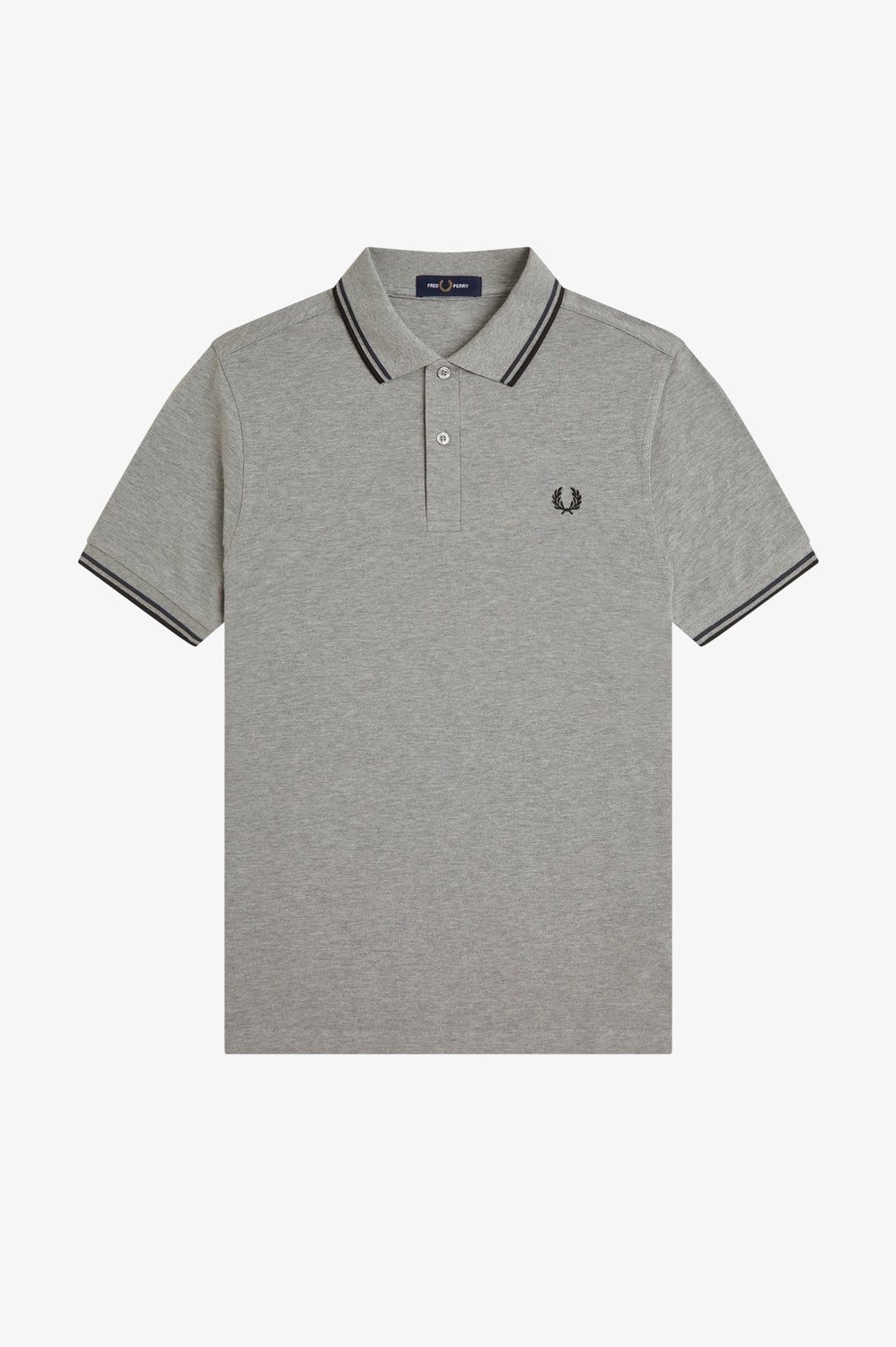 Fred Perry Polo Lichtgrijs XXL