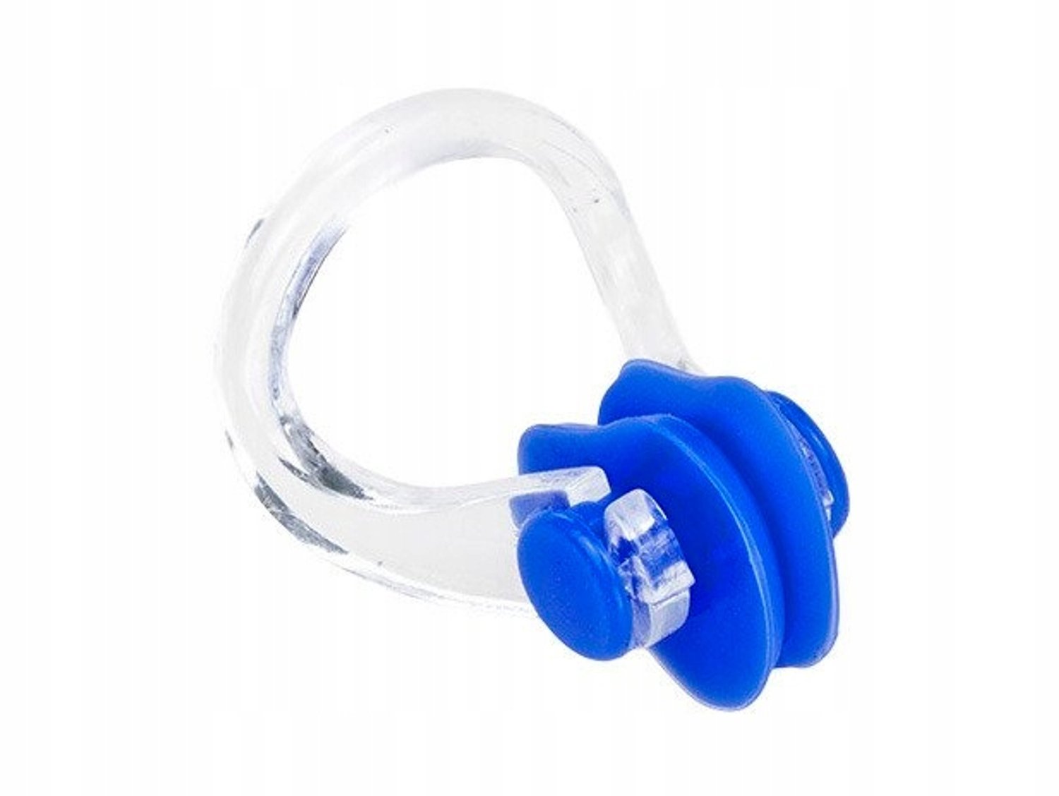 Merkloze Neusknijper Zwemmen PC-Silicone Blauw