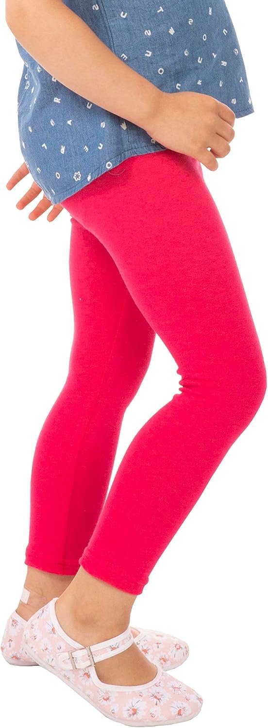 Meisjes lange legging van katoen - ondoorzichtig - enkellang lange maat 92 98 104 110 116 122 128 134 140 146 152
