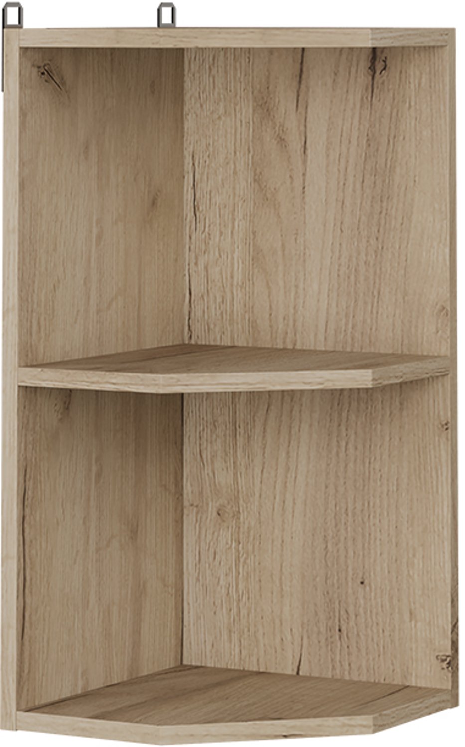 Vicco Hangende kast R-Line, Goudkleurig Eiken/Goudkleurig Eiken, 30 cm with 2 compartments