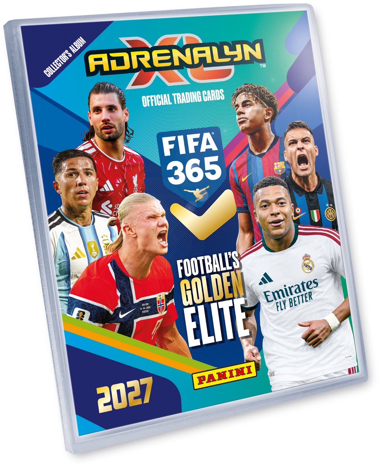 Panini TCG | Adrenalyn XL FIFA 365 26/27 Mega Starter Pack | Voetbalkaarten Starterset met Verzamelalbum, 3 Boosters en Limited Edition Kaarten