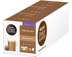 Nescafé Dolce Gusto capsules Café au Lait - 48 koffiecups voor 48 koppen koffie
