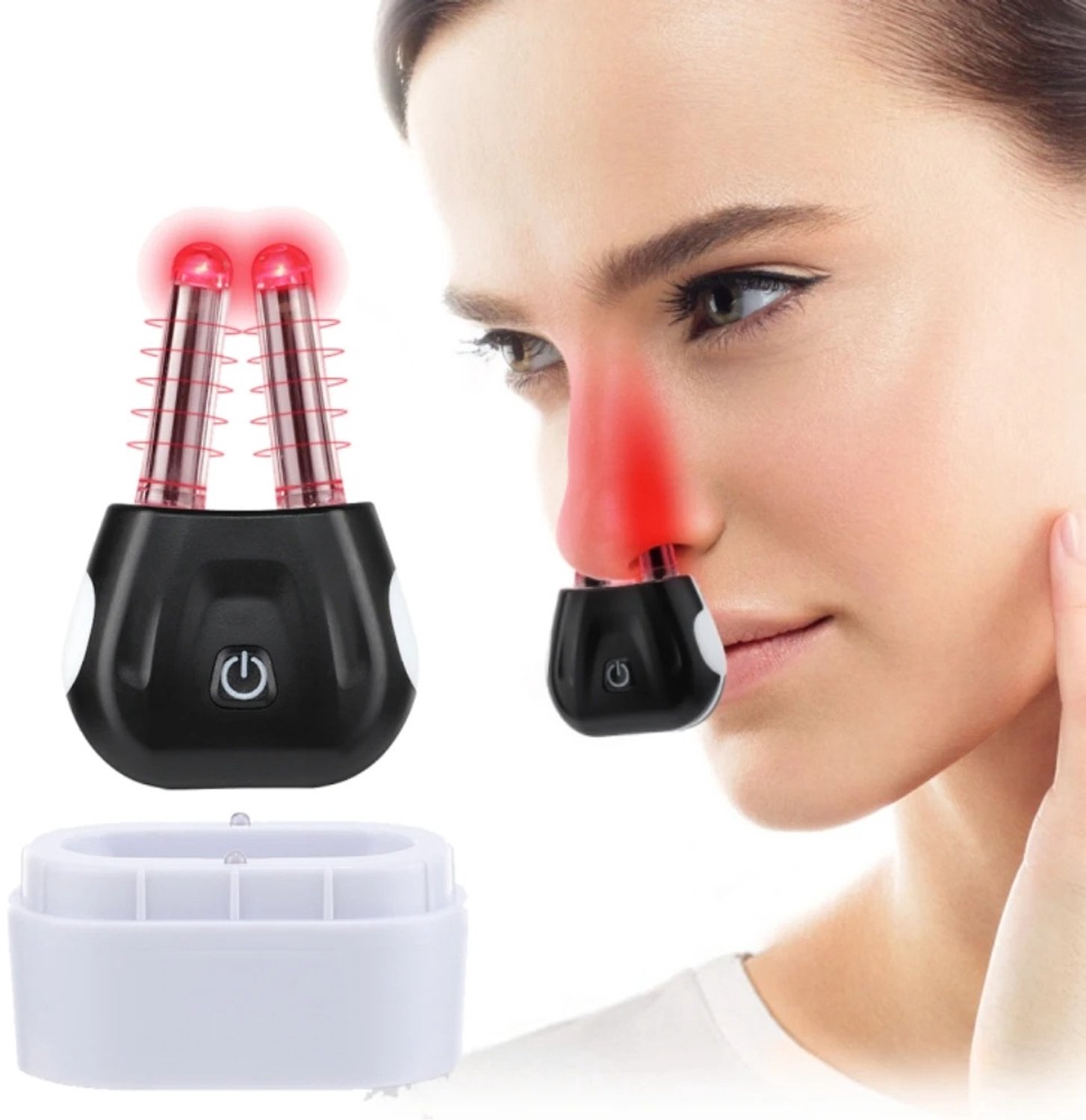 North Collective Neus Therapie - Infraroodtherapie - Verkoudheid Verlichting - Anti Allergie - Oplaadbaar - Sinus Voorhoofdholtes - Ademhaling Verbetering